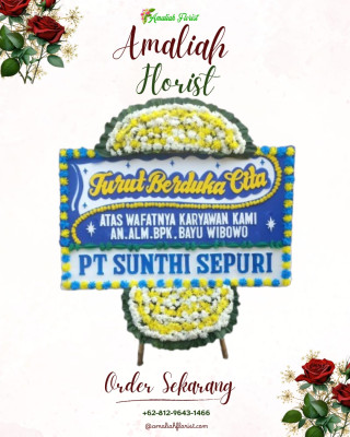 Papan Bunga Duka di Tomalou