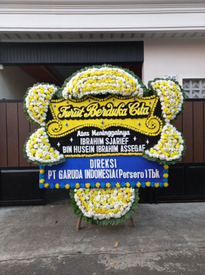 Papan Bunga Duka di Tomalou