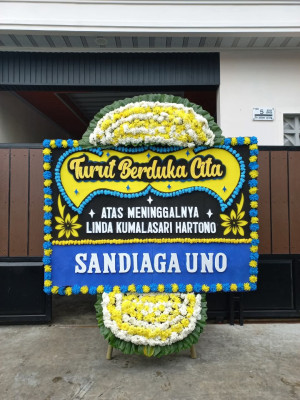 Papan Bunga Duka di Tomalou